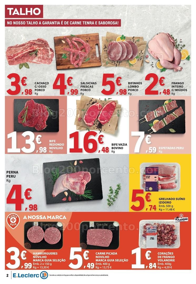 Antevisão Folheto E-LECLERC Promoções de 30 julho a 5 agosto